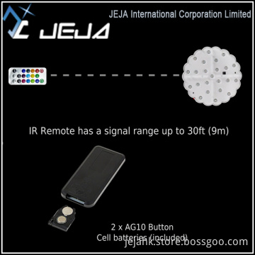 JEJAHK Rechargeable battery Remote Controlled Clear LED Decorative Light for party